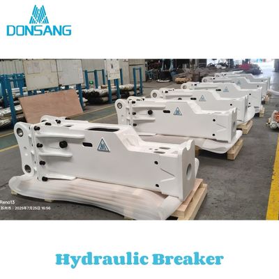 Hydraulic Rock Breaker Hydraulic Demolition Hammer Chisel 140 mm Breaking Barriers with Confidence DONSANG Hydraulic Rock Breaker Robust Hydraulic Attachments for Tough Job Sites